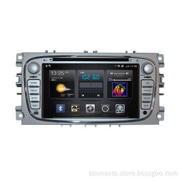 7" Android 4.3 car player, OBD II 2DIN 3G/Wi-Fi/Bluetooth with external microphone for Ford Focus